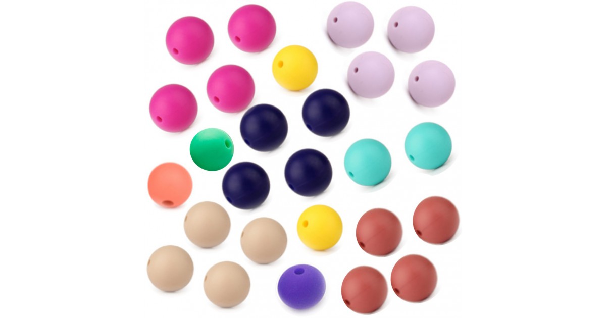 perles silicone 12mm