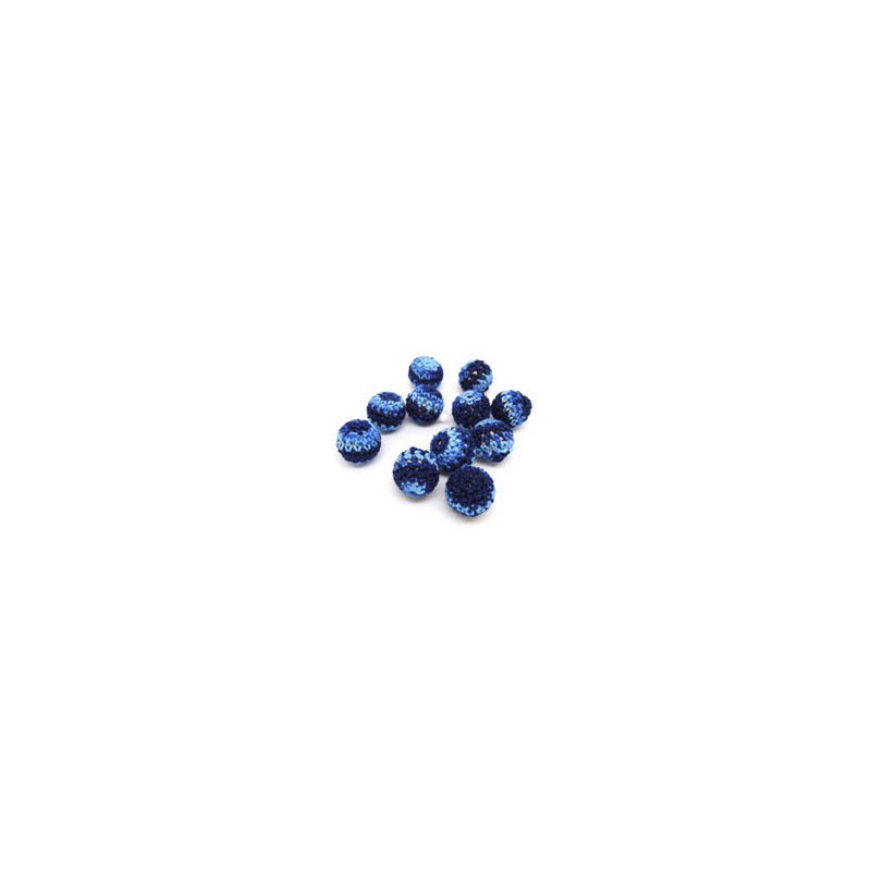 perles bois crochet nursing tons bleu